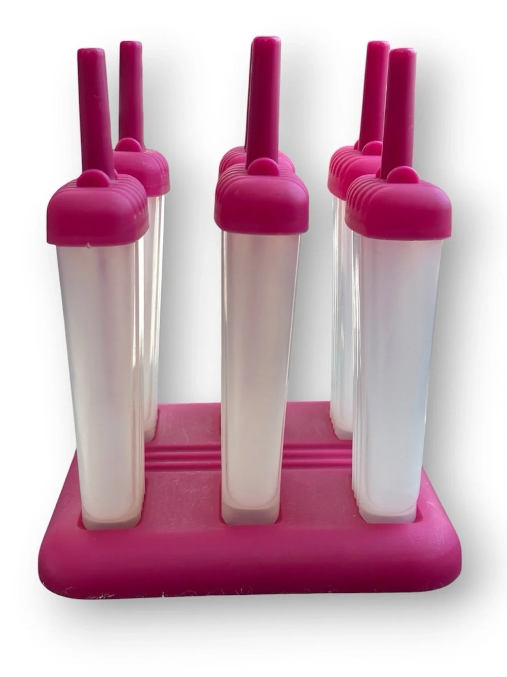 Tovolo Groovy Pop Molds - Pink (Set of 6)